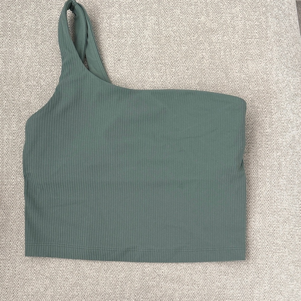 Lululemon Green Crop Top